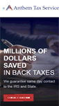 Mobile Screenshot of anthemtaxservices.com